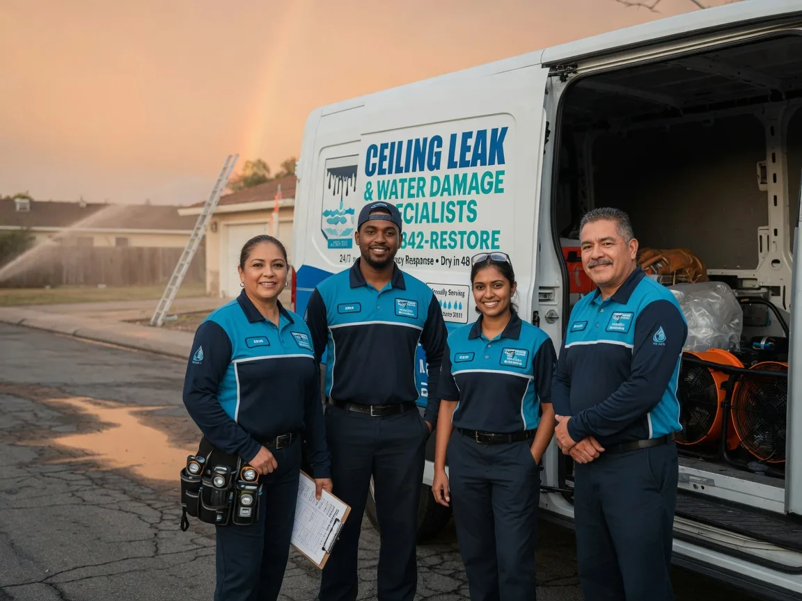 Ceiling Leak Cleanup company in Weed, CA