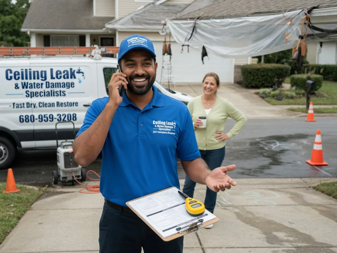 Ceiling Leak Cleanup Weed, CA FAQs